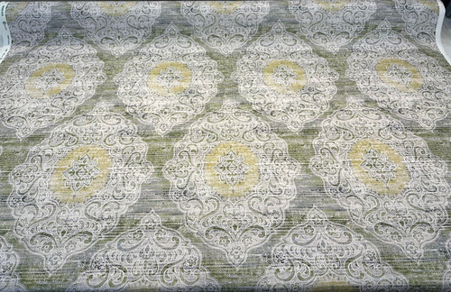 Regis green damask emblem - regis,