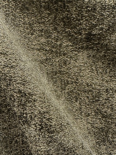 Dark olive chenille velvet - olive,