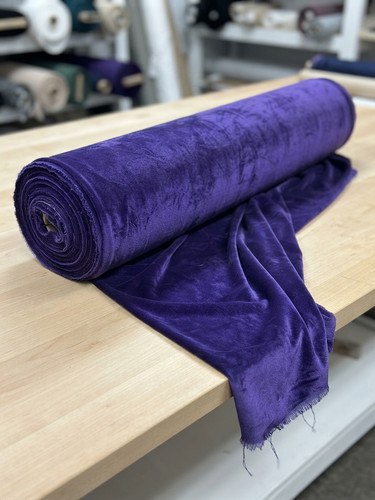 Luxury dark purple velvet - dark,