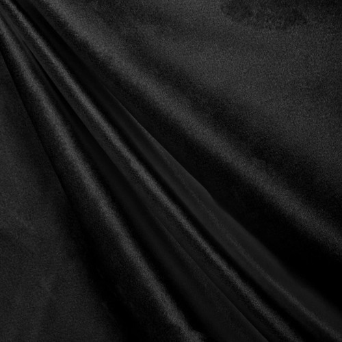 Black velvet upholstery micro - black,