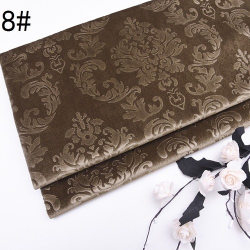 Embossed velvet fabric - embossed,