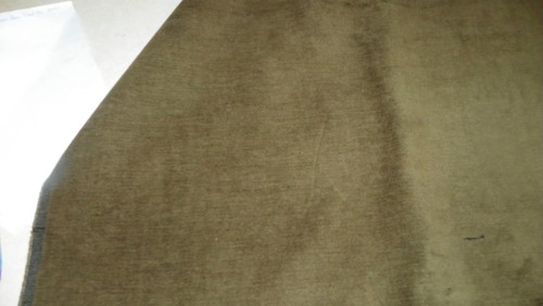 Olive green velvet upholstery - olive,