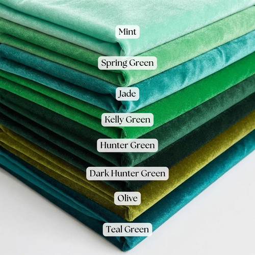 Deluxe stretch velvet fabric - stretch,