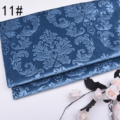 Embossed velvet fabric - velvet,