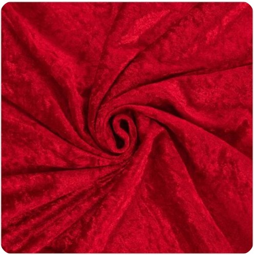 Solid velvet panne fabric - velvet, in