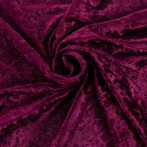 Solid velvet panne fabric - panne, in